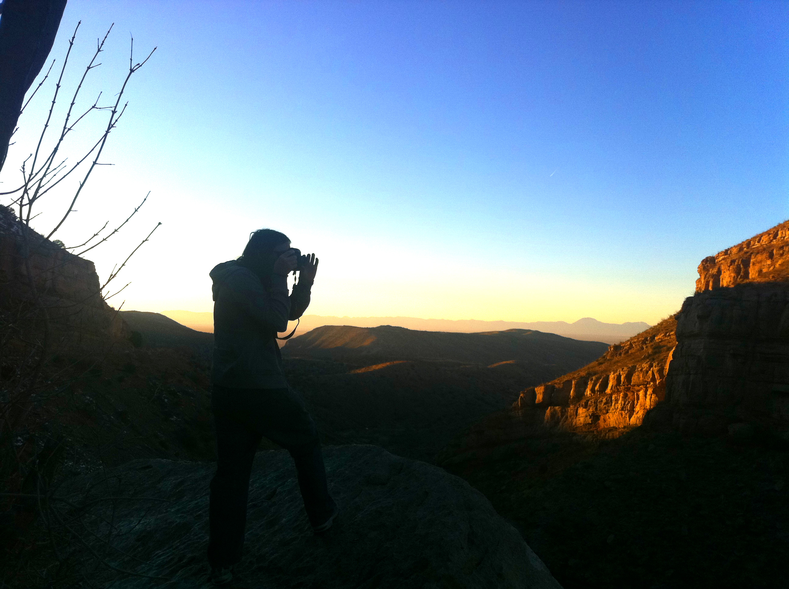 Filming in New Mexico